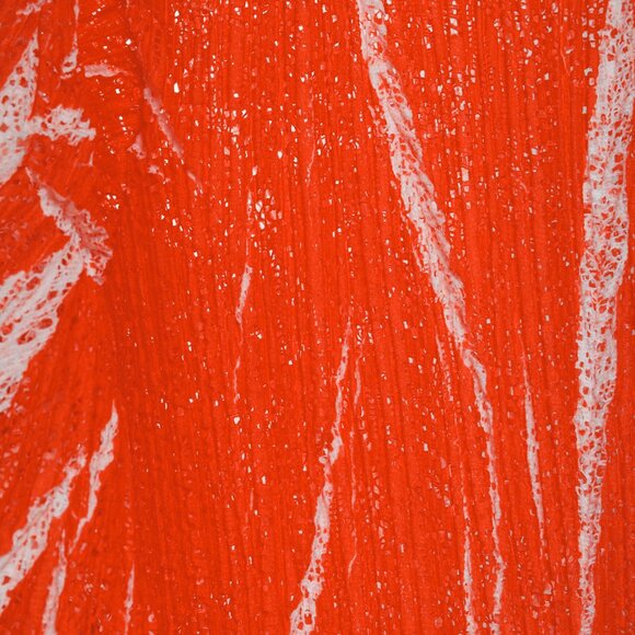 Issey Miyake Archival Red White Crinkle Texture Jacket - Picture 9 of 10